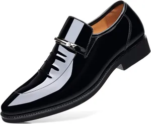Men's Dress Shoes Business Shoes Patent Leather Formal Derby Fashion Oxford Tuxedo Shoes