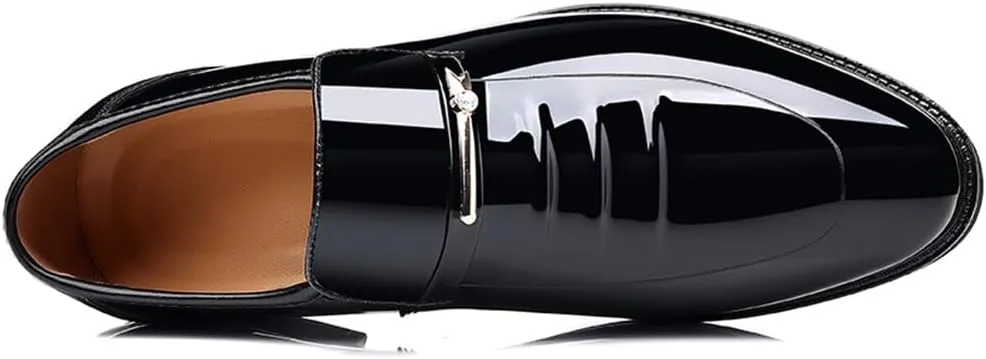 Men's Dress Shoes Business Shoes Patent Leather Formal Derby Fashion Oxford Tuxedo Shoes