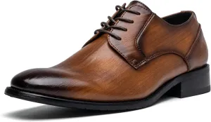 Men's Dress Shoes Classic Oxfords Shoes for Men Formal Business Lace Up Derby Men Shoes Modern Italy