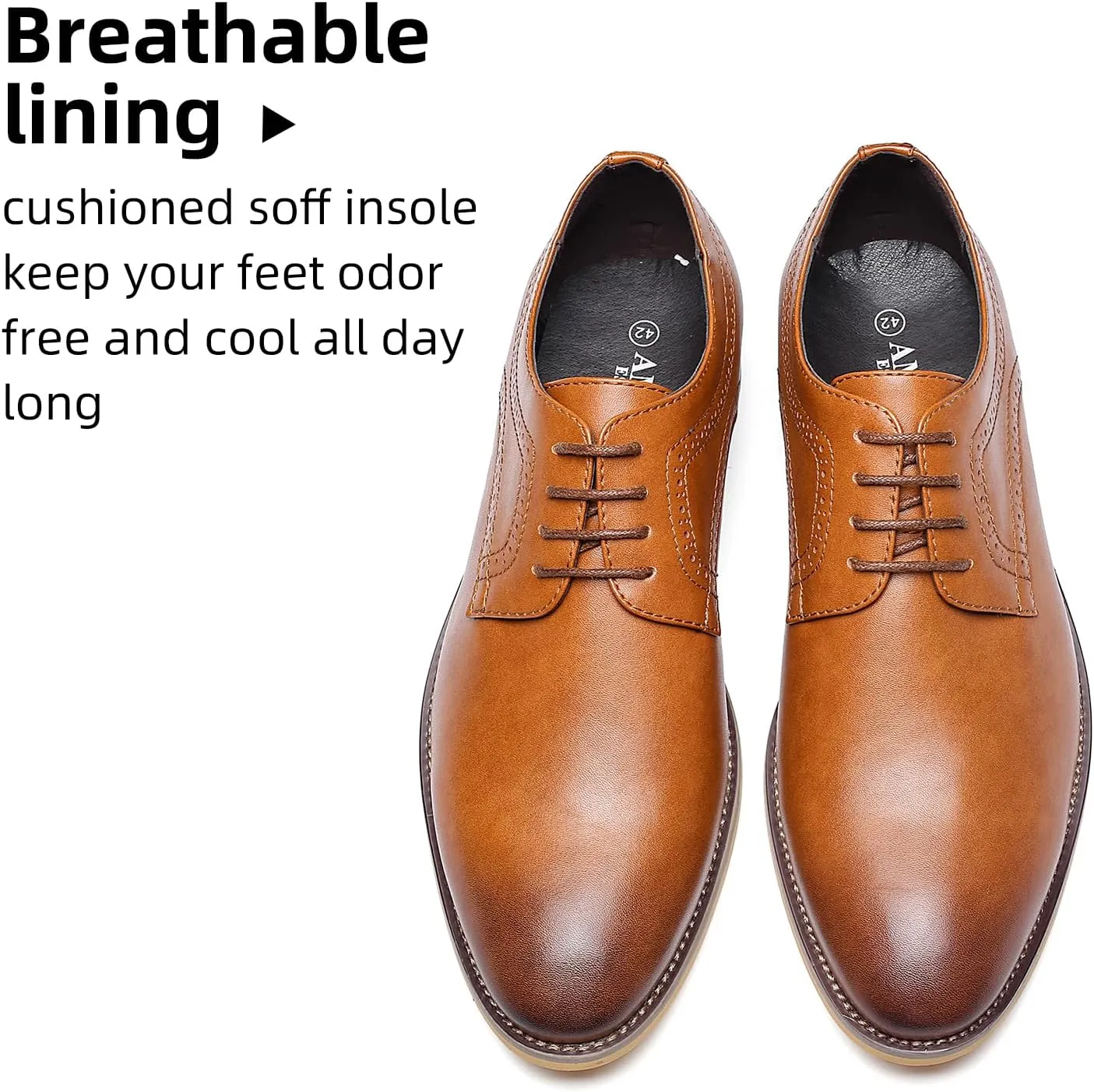 Men's Dress Shoes Classic Oxfords Shoes for Men Formal Business Lace Up Derby Men Shoes Modern Italy
