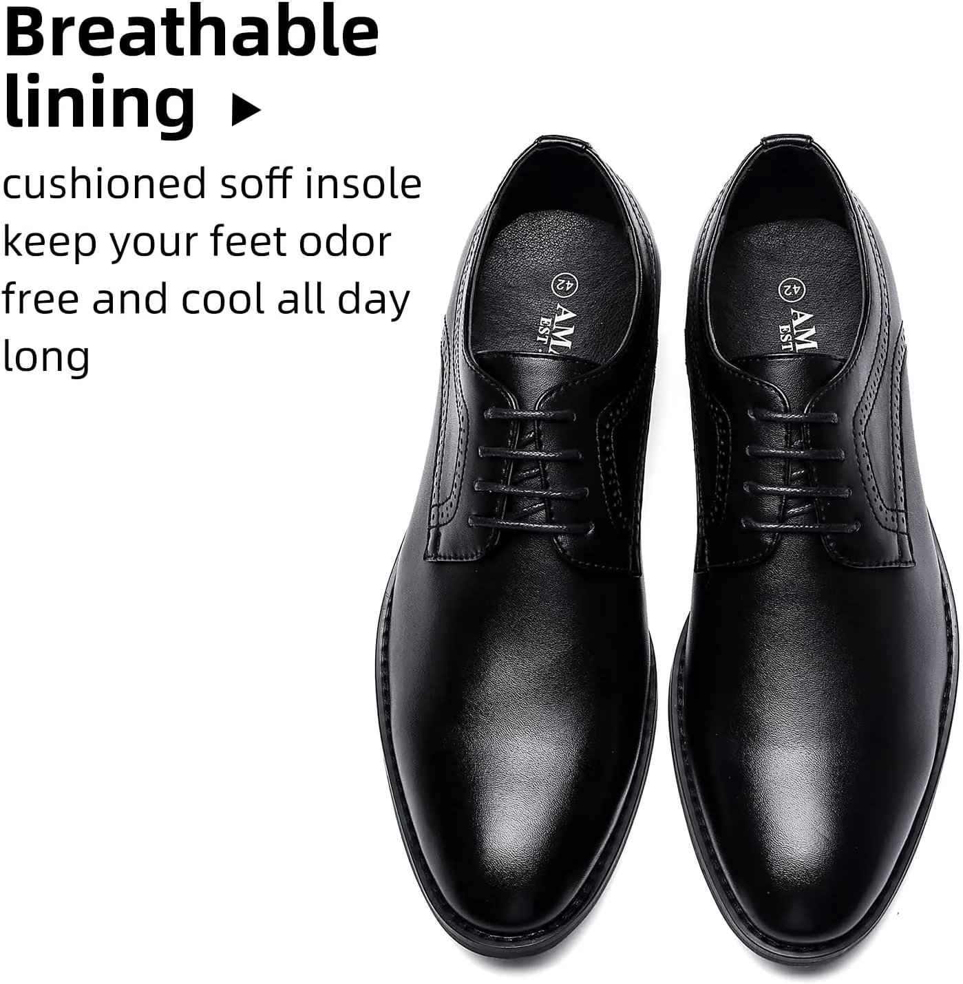 Men's Dress Shoes Classic Oxfords Shoes for Men Formal Business Lace Up Derby Men Shoes Modern Italy