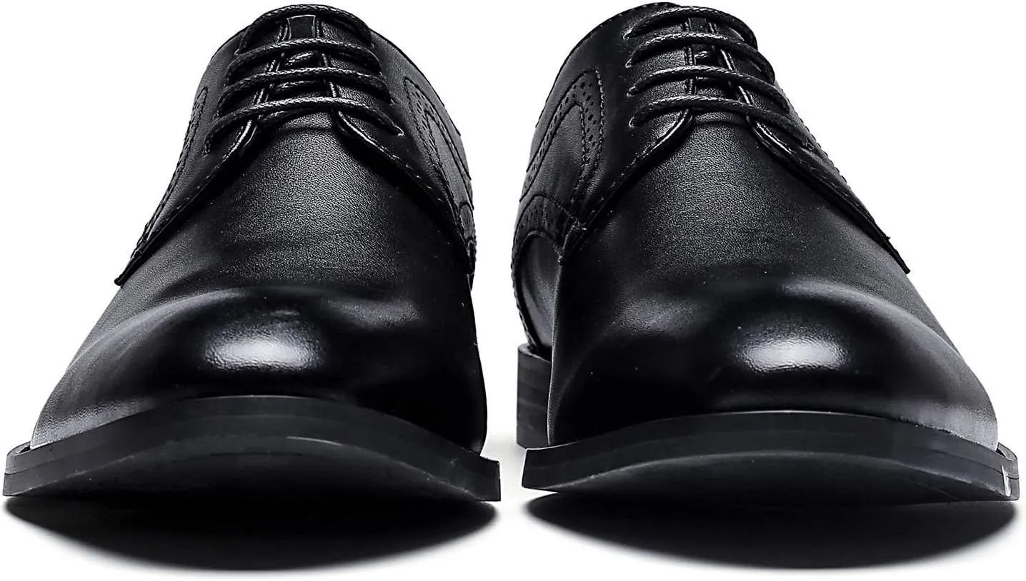 Men's Dress Shoes Classic Oxfords Shoes for Men Formal Business Lace Up Derby Men Shoes Modern Italy