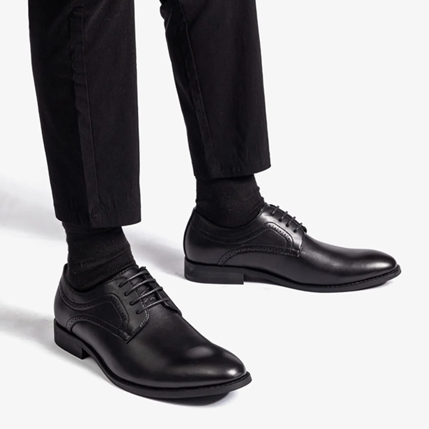 Men's Dress Shoes Classic Oxfords Shoes for Men Formal Business Lace Up Derby Men Shoes Modern Italy