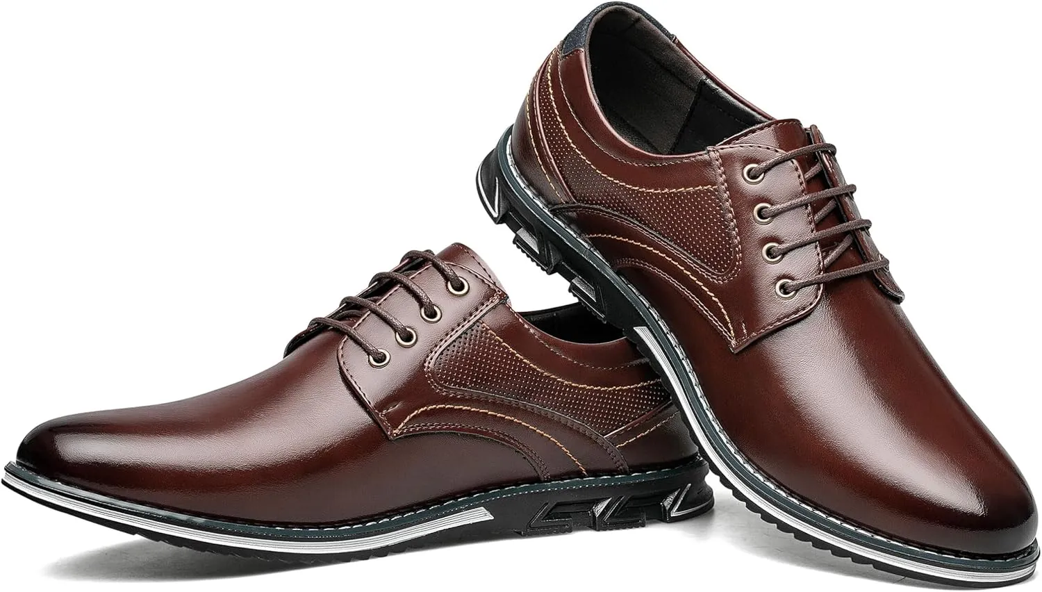 Men's Dress Shoes Comfort Soft Men Oxford Superior Flexural Leather Fashion Dress Sneakers Business Casual Derby Shoe