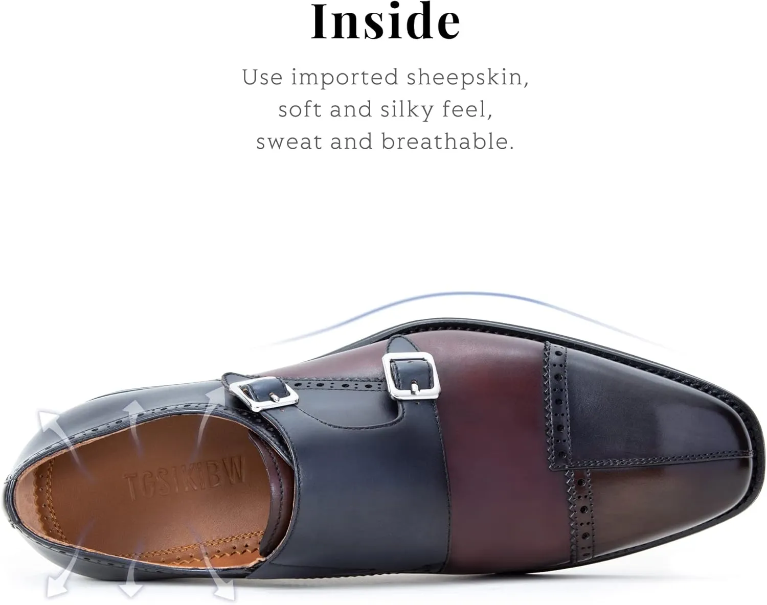 Men's Dress Shoes for Men Formal Oxford Tuxedo Dress Shoes Genuine Leather Modern Formal Business Derby Shoes