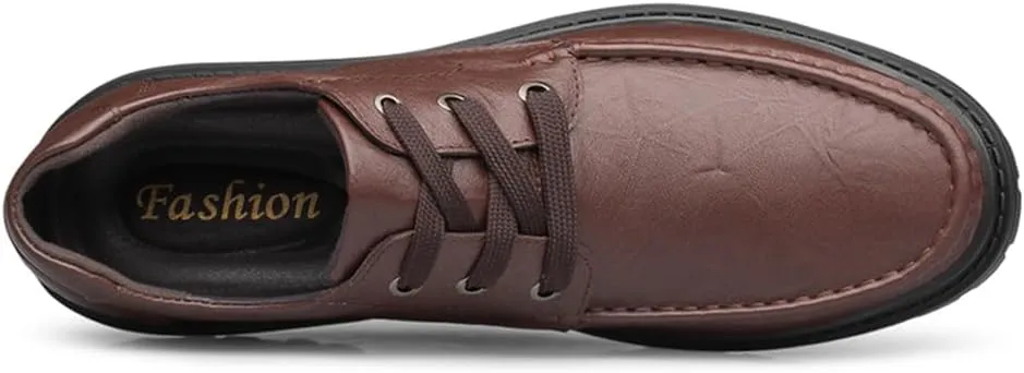 Men's Dress Shoes Oxford Shoes Classic Casual Lace up Formal Business Derby Shoes for Men