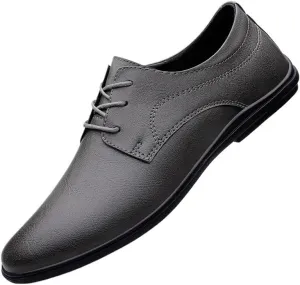 Men's Dress Shoes Pointed Toe Derby Shoes Classic Formal Business Mens Oxfords