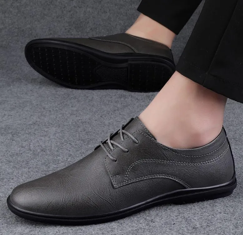 Men's Dress Shoes Pointed Toe Derby Shoes Classic Formal Business Mens Oxfords
