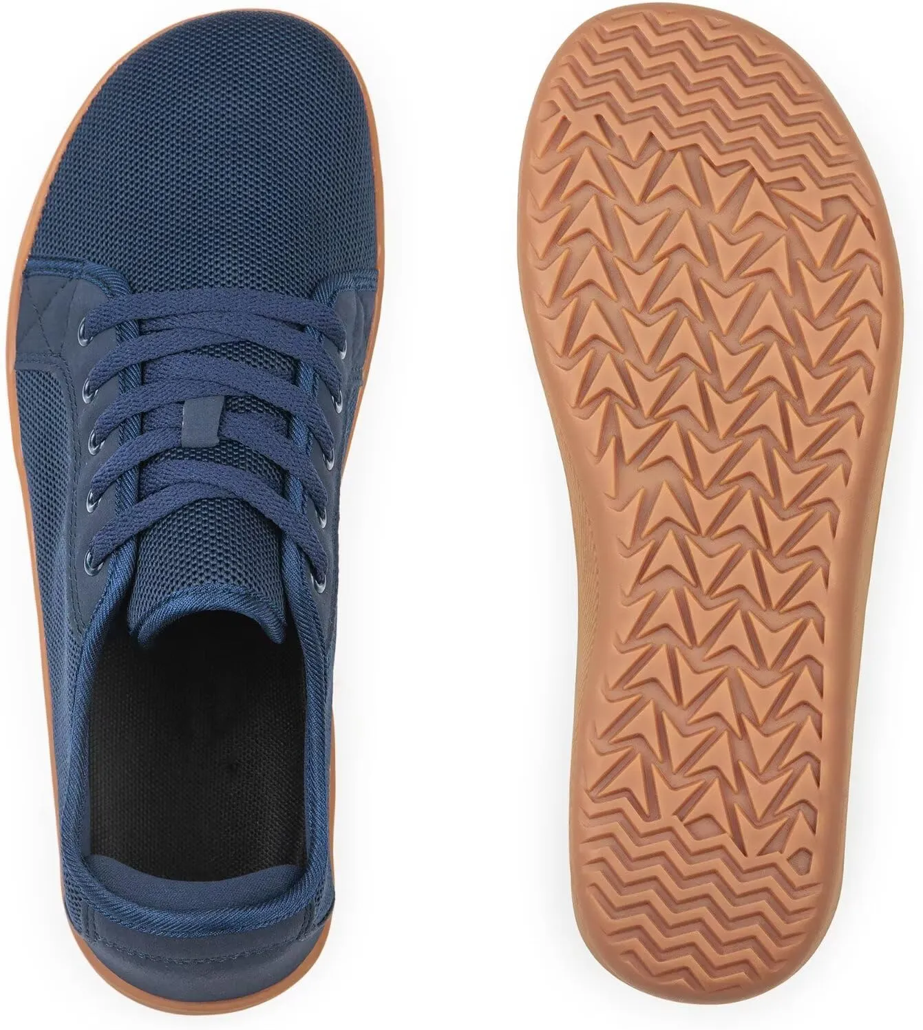 Mens Indoor Flat Shoes Wide Toe Barefoot House Sneakers Casual Breathable Comfortable