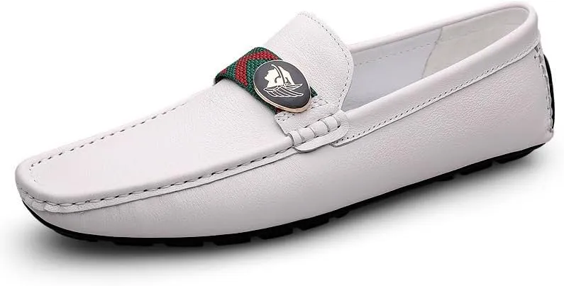 Men's Leather Dress Shoes Modern Leather Business Casual Comfort Formal Oxfords Shoes for Men