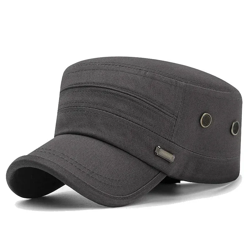 Men's Leisure Outdoor Pure Cotton Flat Cap