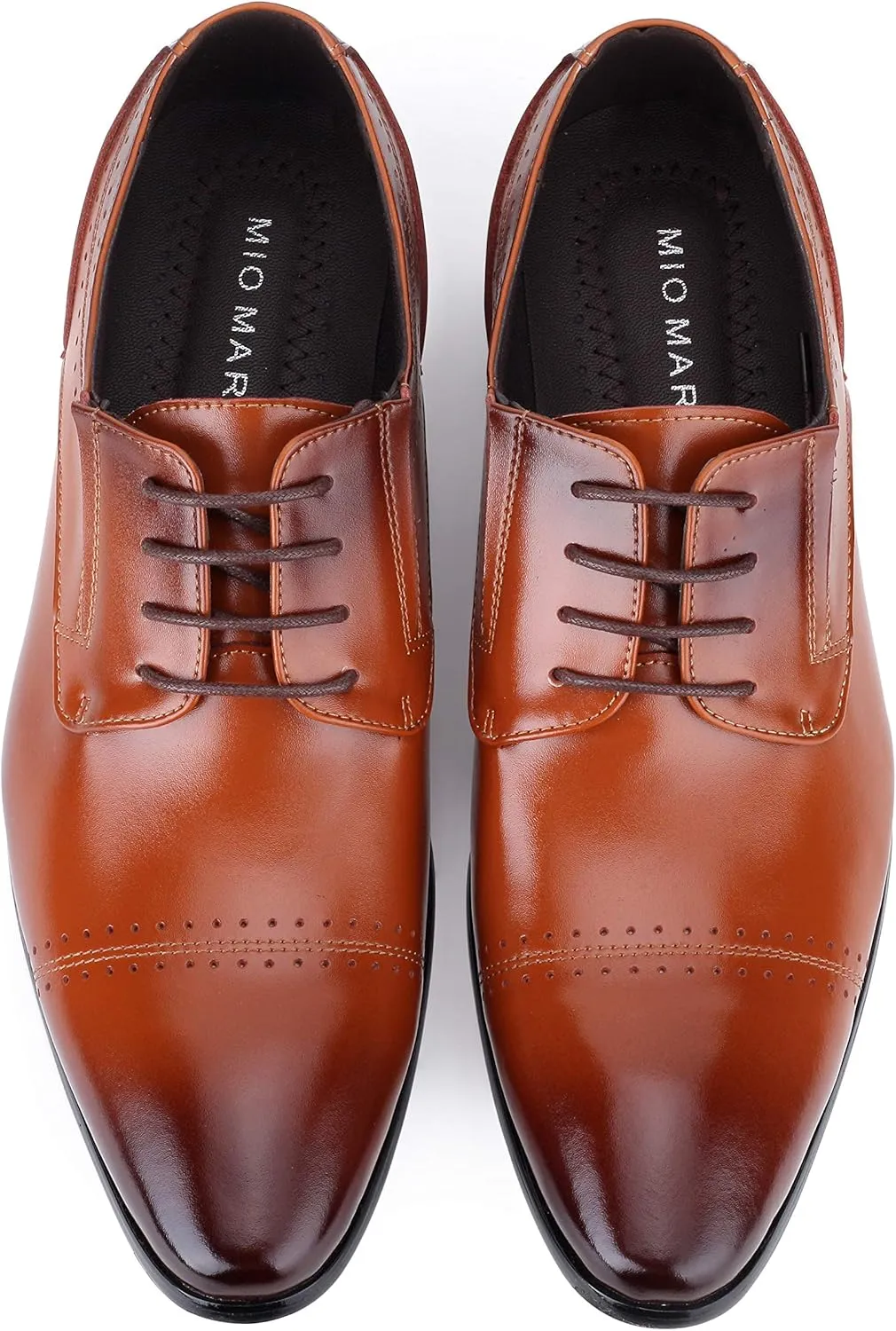 Mens Oxford Shoes Formal Leather Mens Dress Shoes - Men Wedding Shoes in A Bag