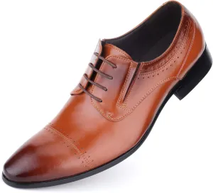 Mens Oxford Shoes Formal Leather Mens Dress Shoes - Men Wedding Shoes in A Bag