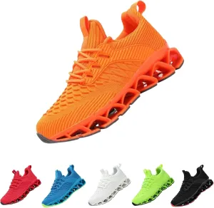Mens Slip-ins Running Shoes Blade Tennis Walking Sneakers Comfortable Fashion Non Slip Work Sport Shoes Gym Trainers