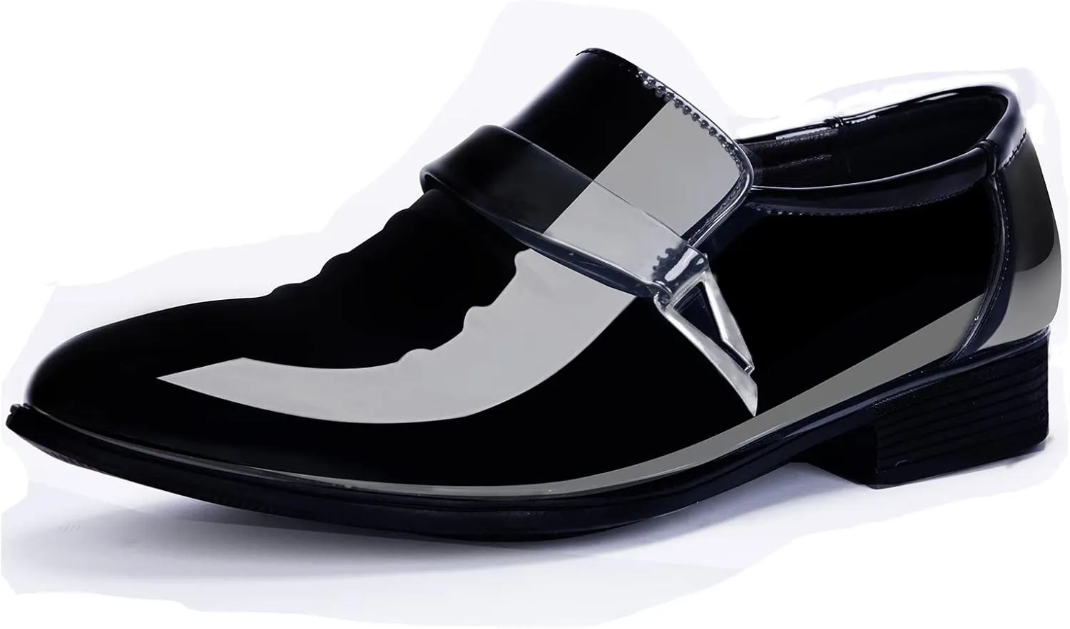 Mens Tuxedo Shoes Patent Leather Formal Business Oxford Dress Shoes