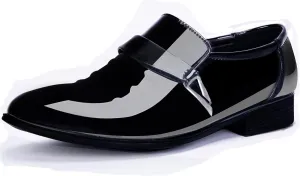 Mens Tuxedo Shoes Patent Leather Formal Business Oxford Dress Shoes