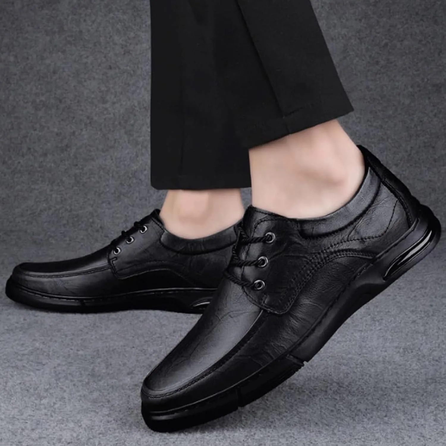 Men's Wedding Oxford Dress Shoes, Fashion Formal Leather Shoes for Groom & Business