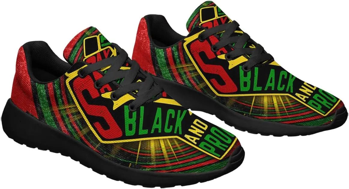 Mens Womens Juneteenth 1865 Shoes,Juneteenth Freedom Athletic Running Tennis Sneakers Casual Black History Shoes