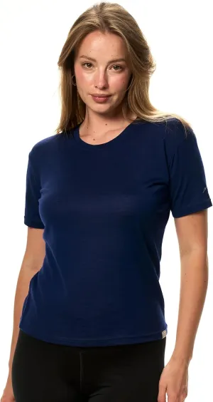 Merino.tech Merino Wool Base Layer Women Short Sleeve Tee