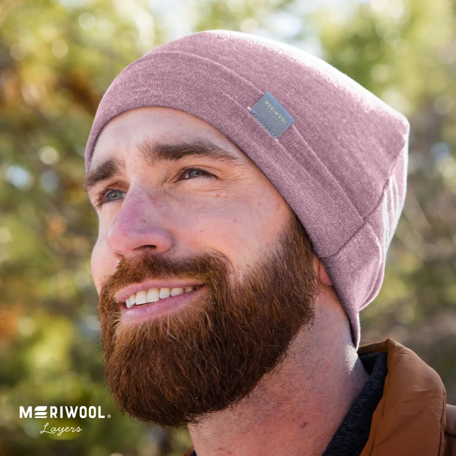 MERIWOOL Unisex Merino Wool Cuff Beanie Winter Hat for Men and Women