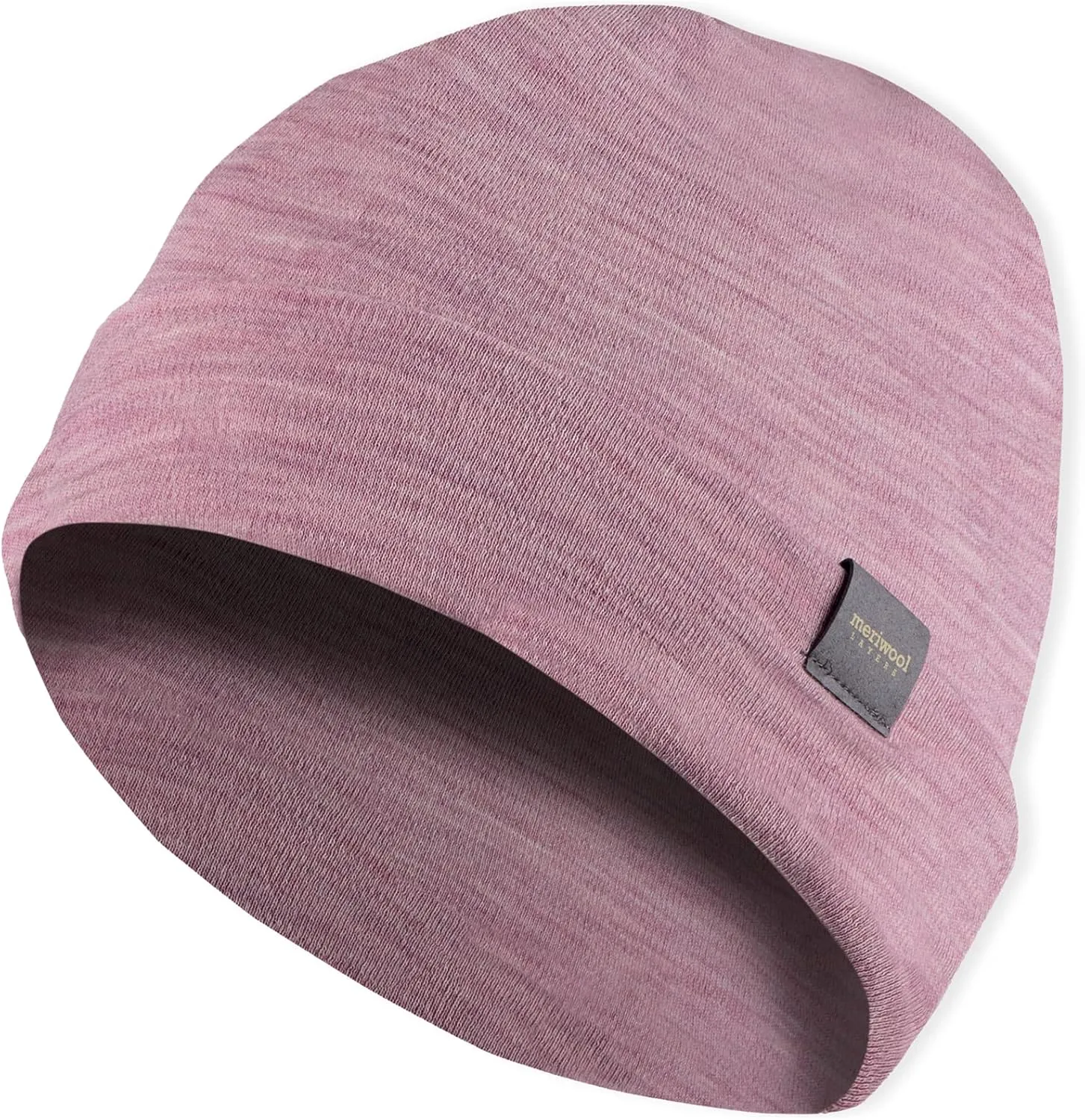 MERIWOOL Unisex Merino Wool Cuff Beanie Winter Hat for Men and Women