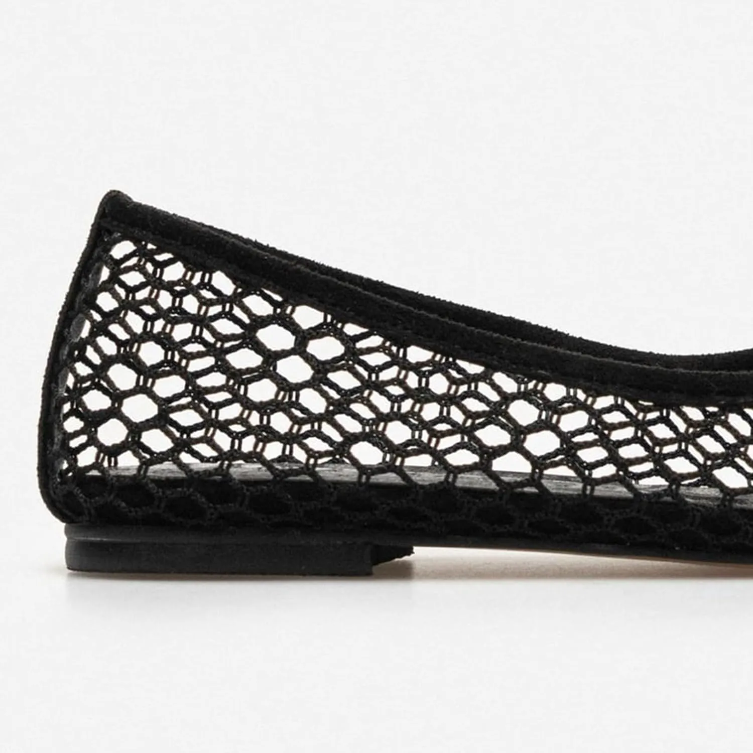 Mesh Ballet Flats for Women Breathable and Comfortable Round Toe Shoes - Avant-Garde Casual & Elegant Design