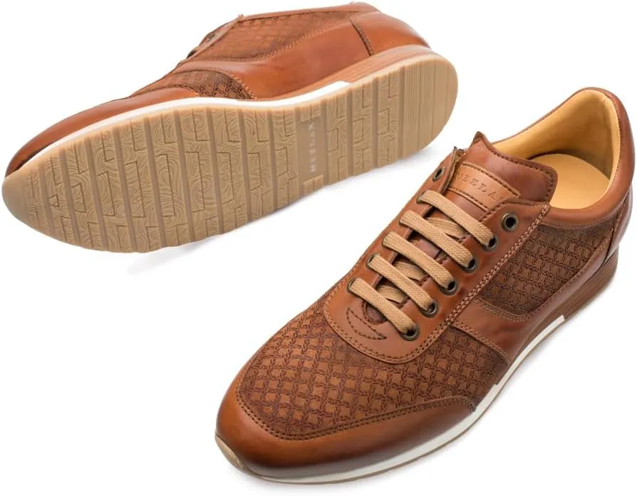 Mezlan Maxim Shoe - Men's Luxury Sneaker, Handcrafted in Spain, Medium Width,Designed to Wear in Formal and Sophisticated Events