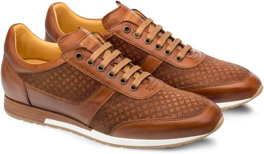 Mezlan Maxim Shoe - Men's Luxury Sneaker, Handcrafted in Spain, Medium Width,Designed to Wear in Formal and Sophisticated Events