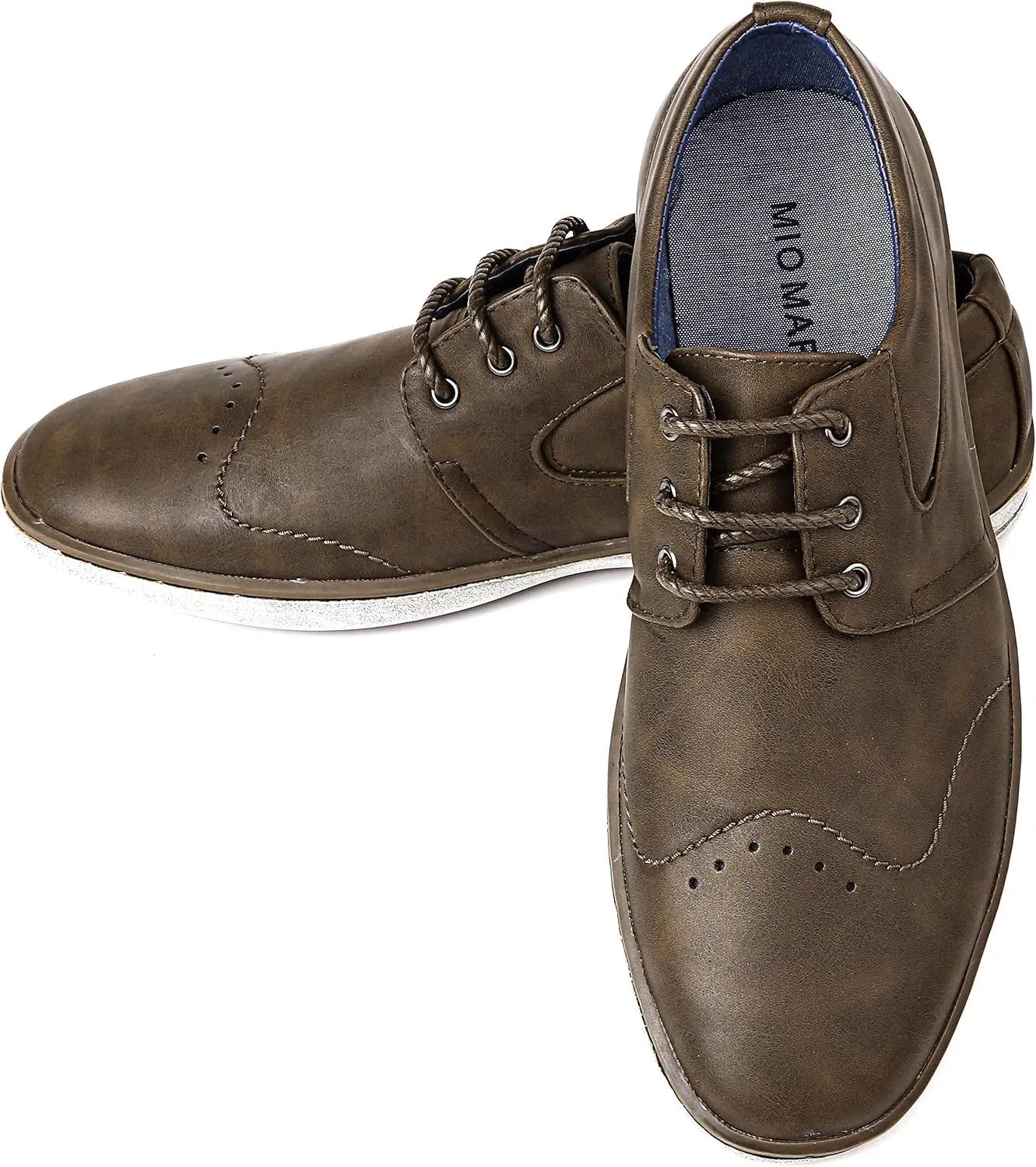 Mio Marino Men Casual Oxford Shoes - Comfortable Business Fashion Mens Casual Dress Shoes