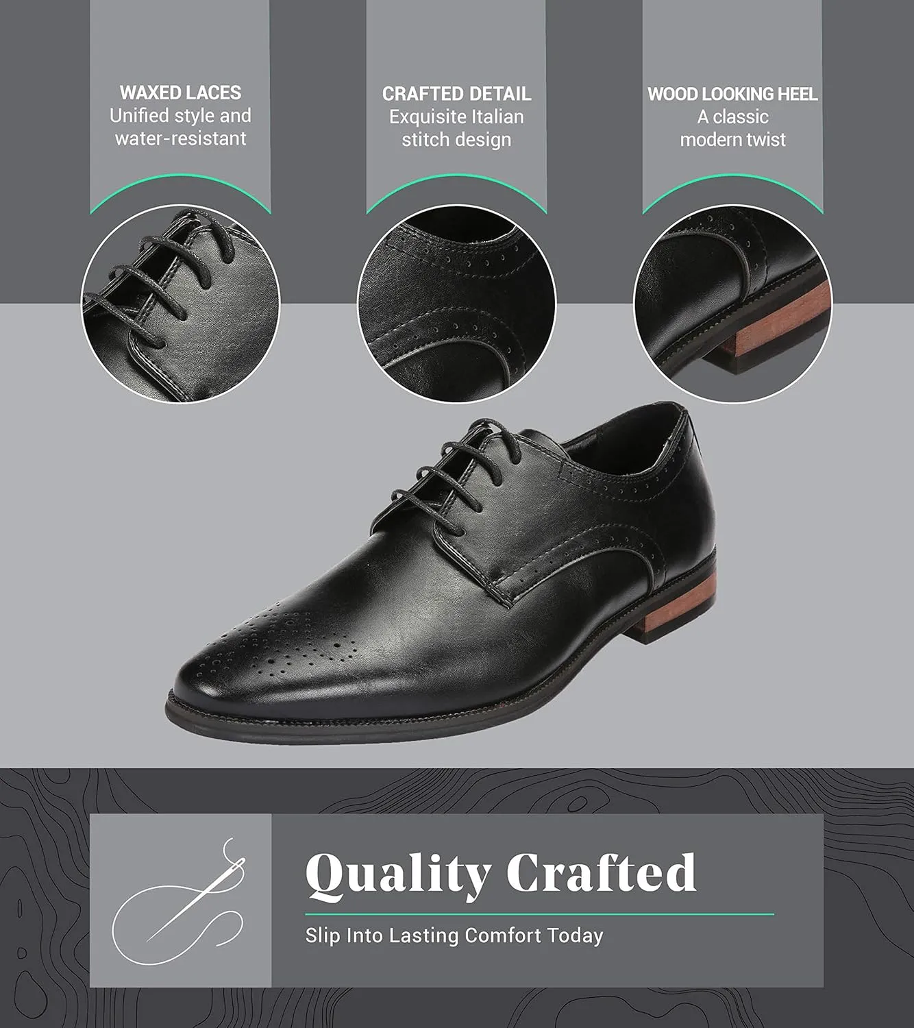 Mio Marino Oxford Men’s Dress Shoes