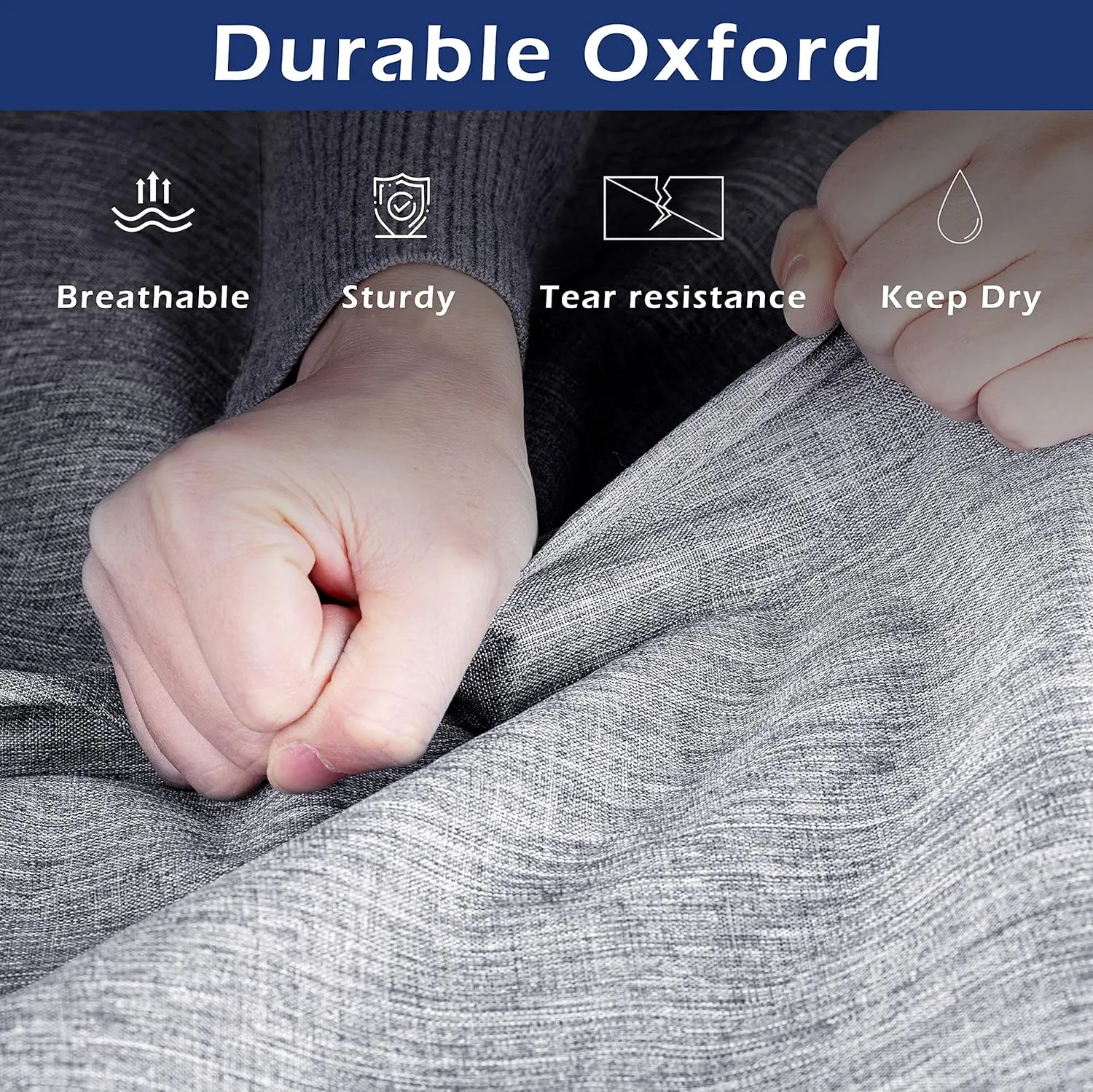 MISSLO 60" Heavy Duty Long Garment Bags for Travel Monogrammed Dress Bag Waterproof Oxford Fabric Wedding Dress Cover for Gowns, Winter Coats, Suits