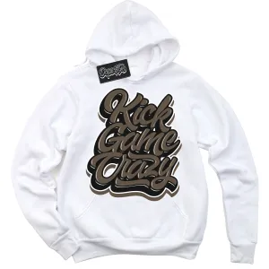 Mocha Palomino 1s Sneaker Hoodie Kick Game Crazy Graphic