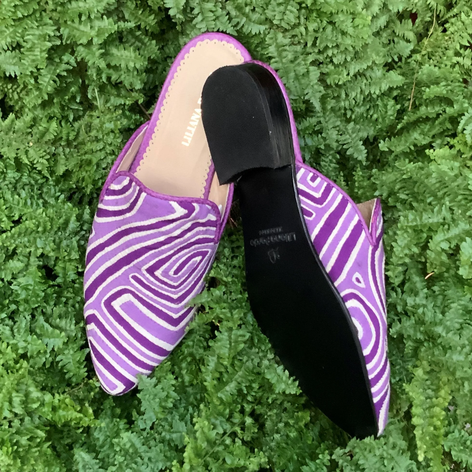 Mola Mules | Purple Tones