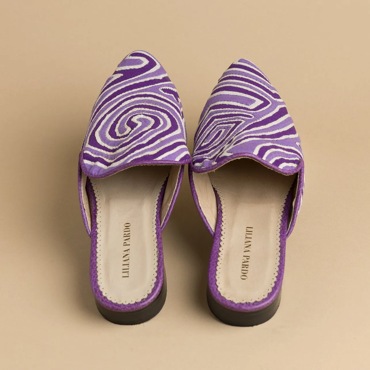 Mola Mules | Purple Tones