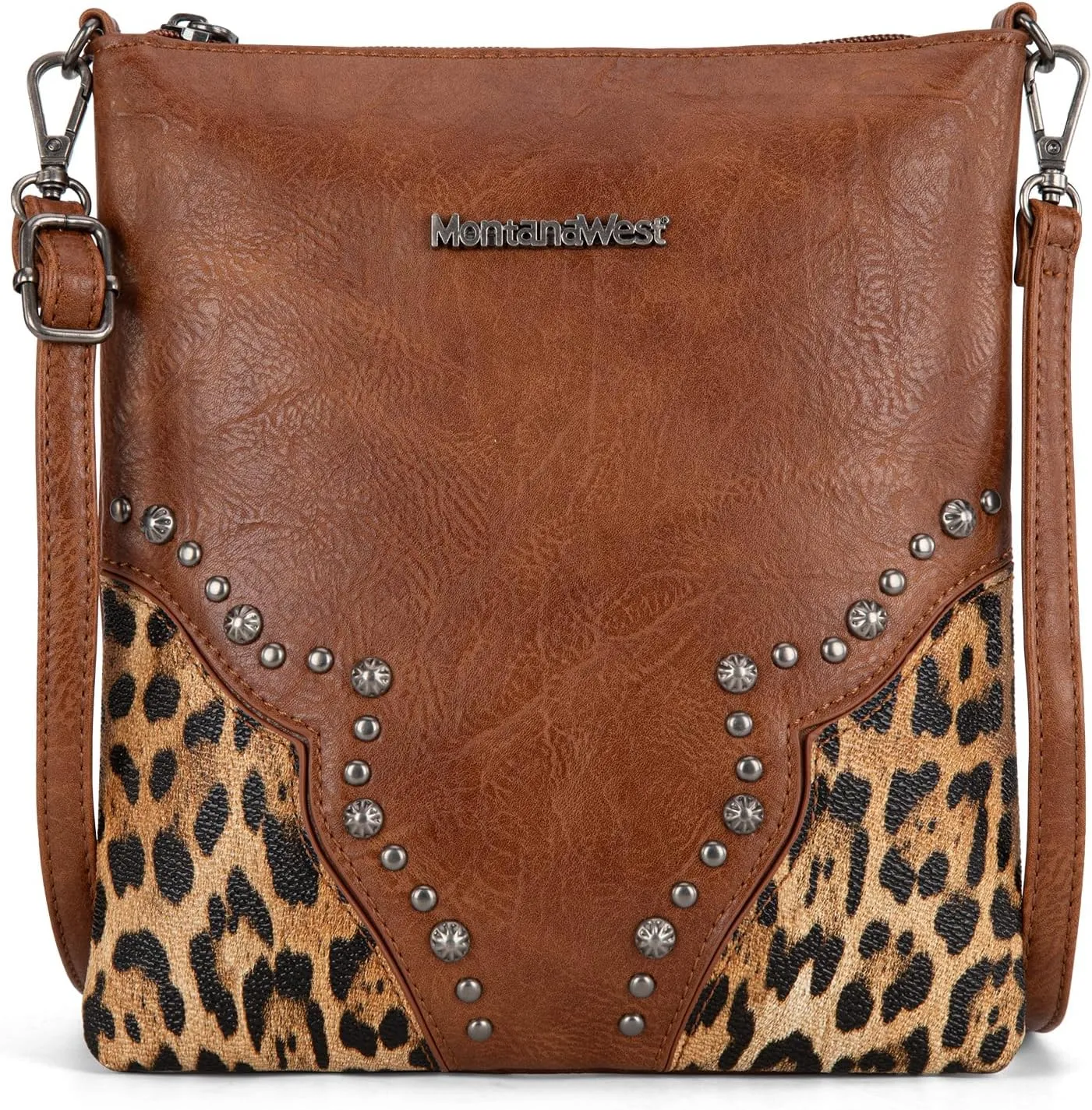 Montana West Purses for Women Tote Bag 3Pcs Set Leopard Print Satchel Handbags
