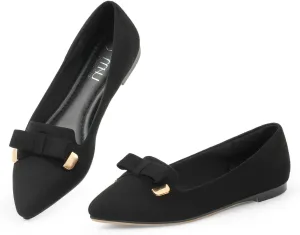 MUSSHOE Flat Shoes Women Comfortable Slip on Women's Flats Dress Shoes for Women