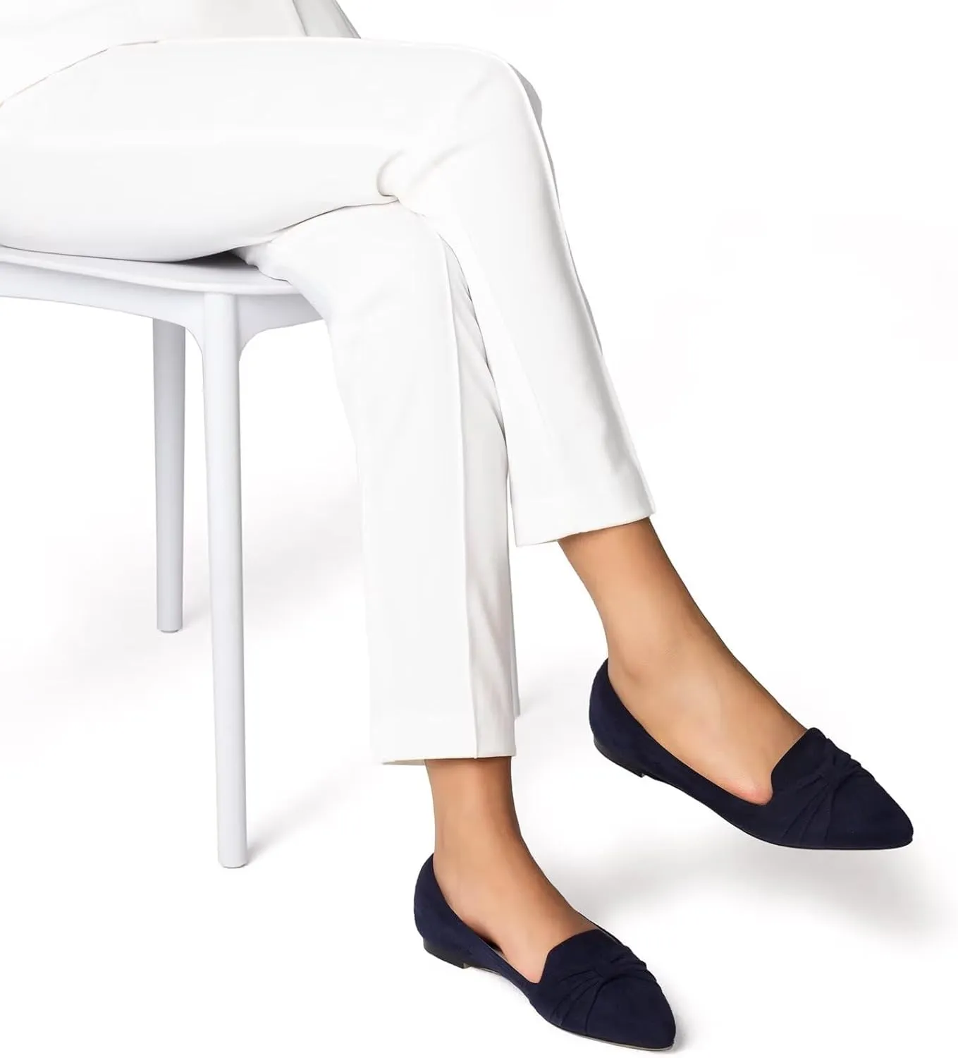MUSSHOE Flat Shoes Women Comfortable Slip on Women's Flats Dress Shoes for Women
