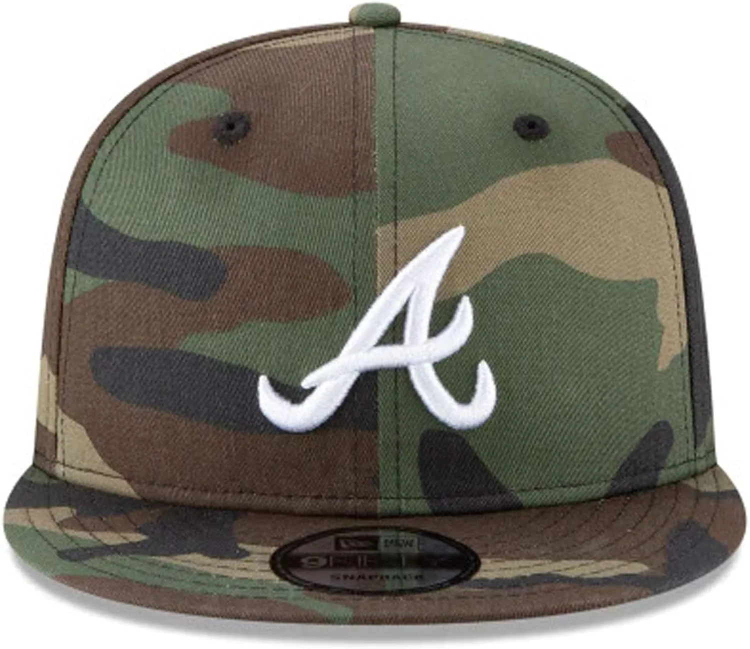 New Era Unisex-Adult MLB 9Fifty Camo Primary Logo Adjustable Snapback Hat Cap One Size Fits All