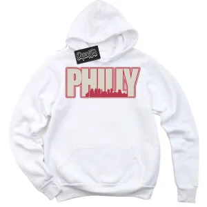 Next Nature Aster Pink Dunk Sneaker Hoodie Philly Graphic