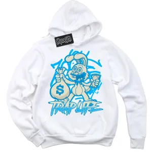 Next Nature Light Khaki Star Blue Dunk Sneaker Hoodie Trap Rabbit Graphic