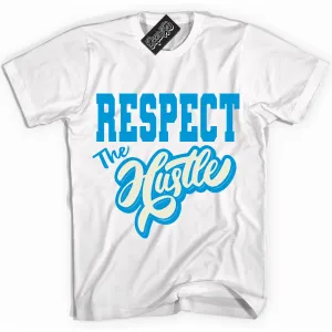Next Nature Light Khaki Star Blue Dunk Sneaker Shirt Respect The Hustle Graphic