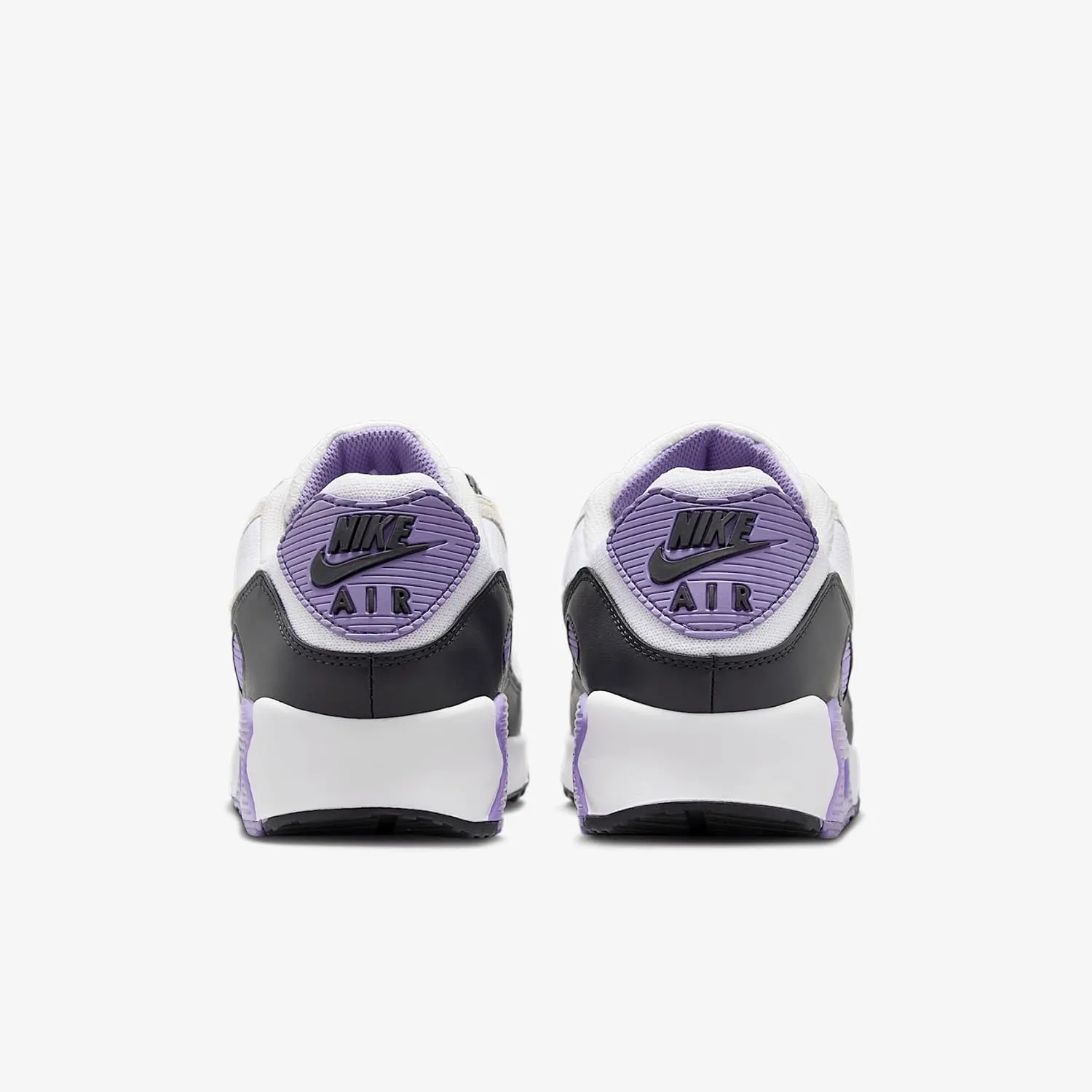 Nike Air Max 90 Men's Shoes (DM0029-114, White/Dusty Amethyst/Photon Dust/Light Smoke Grey)