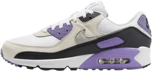 Nike Air Max 90 Men's Shoes (DM0029-114, White/Dusty Amethyst/Photon Dust/Light Smoke Grey)