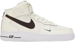 Nike Men's Air Force 1 Mid Sneaker - Sail/Brown, Size 9
