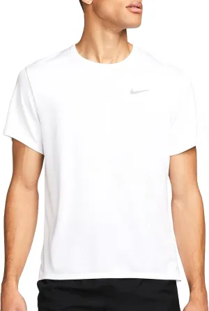 Nike Men's Miler Dri-fit Uv Short-Sleeve Running Top