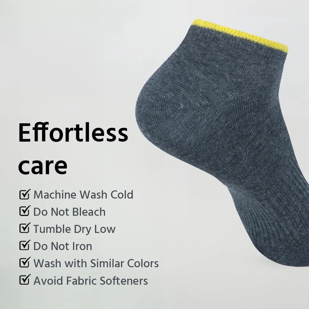 No Show Socks Womens |Pack of 10| Low Cut Ankle Non Slip Footie for Flats Sneaker Slip On Loafer Thin Summer Sock