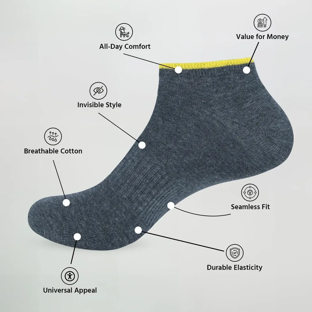 No Show Socks Womens |Pack of 10| Low Cut Ankle Non Slip Footie for Flats Sneaker Slip On Loafer Thin Summer Sock
