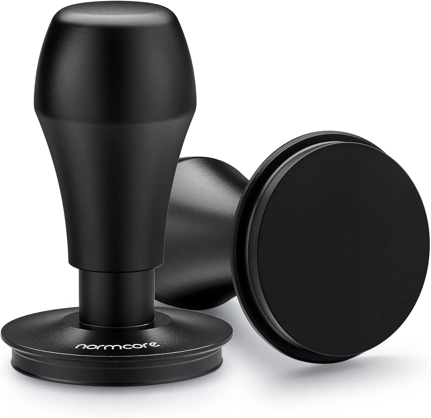 Normcore 53.3mm Espresso Coffee Tamper V4, Spring Loaded Tamper With Titanium PVD Coating Flat Base, 15lb / 25lb / 30lbs Replacement Springs For Breville Sage 54mm machines