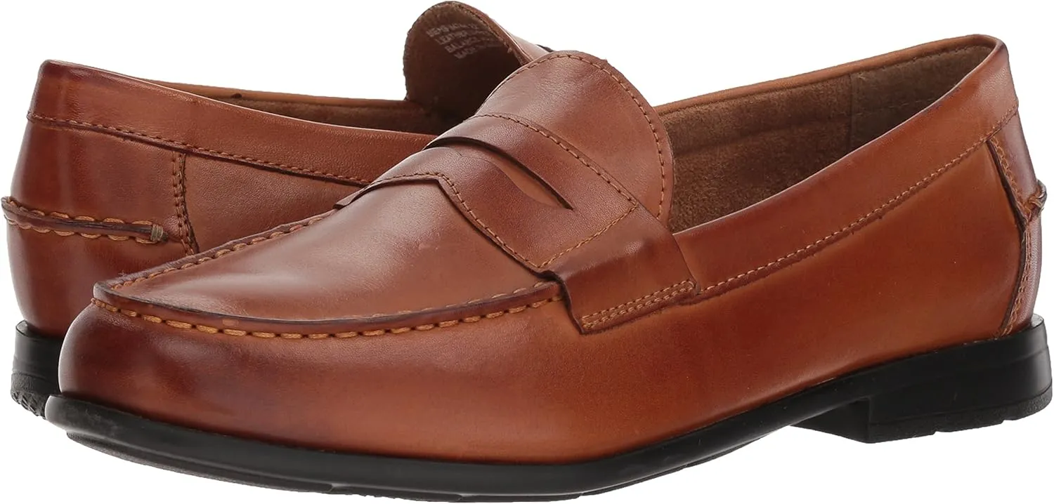 Nunn Bush Men's Drexel Moc Toe Penny Loafer with KORE Walking Comfort Technology