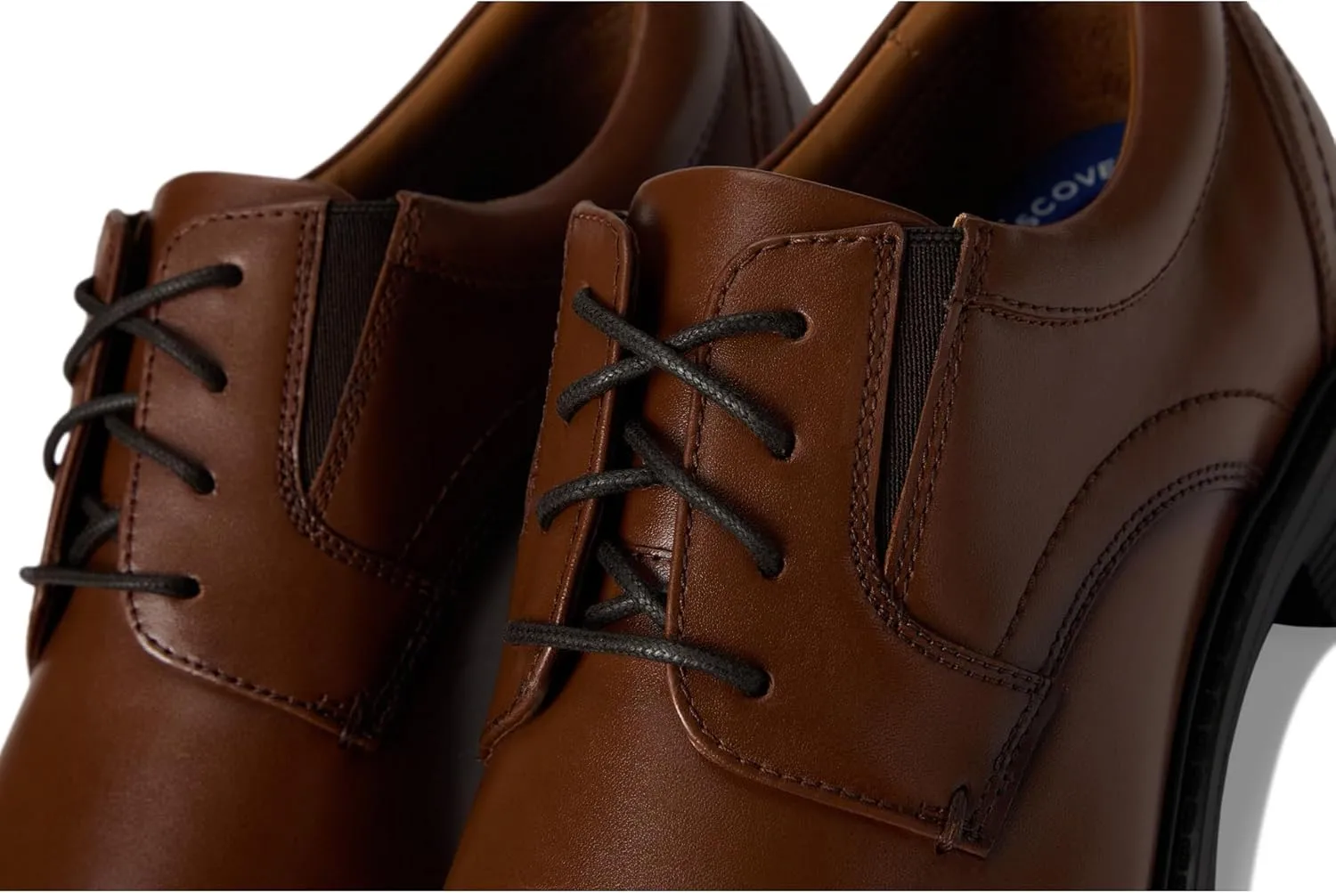 Nunn Bush Men's Stark Plain Toe Oxford Leather Business Formal Derby Dress Casual Lace-up